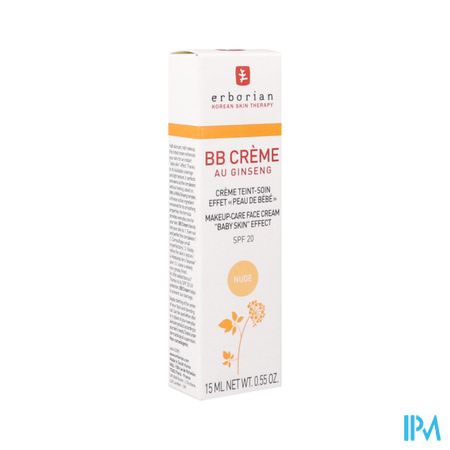 ERBORIAN BB CR NUDE NEW 15ML