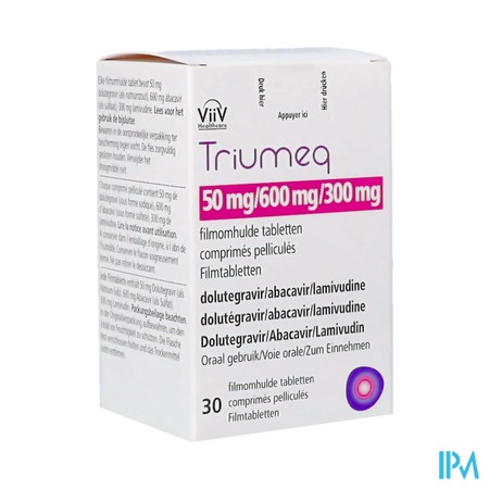 Triumeq 50/600/300mg Pi Pharma Filmomh Tabl 30 Pip