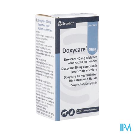 Doxycare 40mg Kat Hond Comp 100