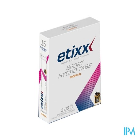 Etixx Sport Hydro Tab Tropical Bruistabl 3x15