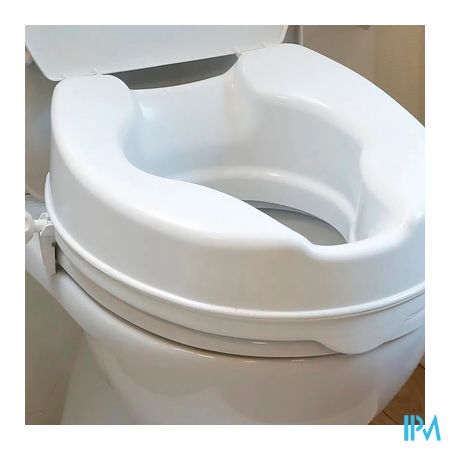 Siege Toilet Savanah 10cm Blanc Homecraft 4