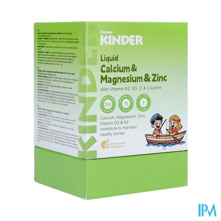 Fisher Kinder Calcium Magnesium Stick 30x10ml