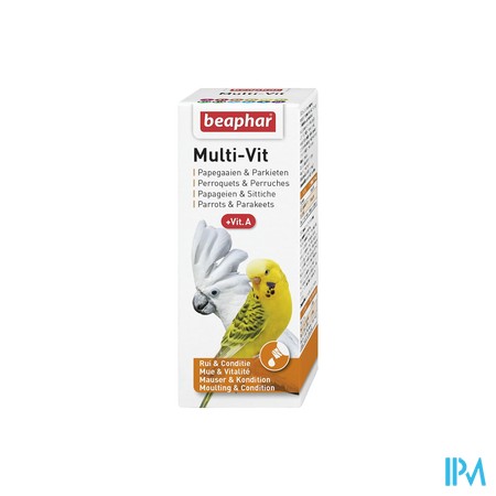 Beaphar Multi-vit Papegaaien 50ml