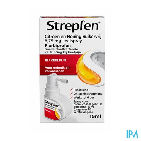Strepfen 8,75mg Honing-citr. Spray Oromuc.opl 15ml