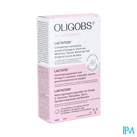 Oligobs Allaitement Tabl 30 + Caps 30