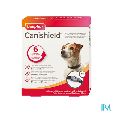 Beaphar Canishield Halsband Hond S/m