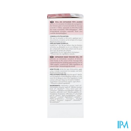 Pranarom Aromalgic Roll Cepharom Bio 5ml