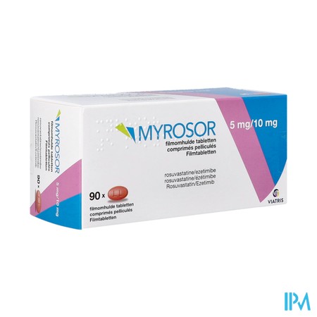 Myrosor 5mg/10mg Comp Pell 90