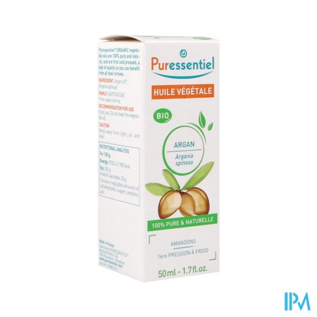 Puressentiel Plantaardige Olie Bio Argan 50ml