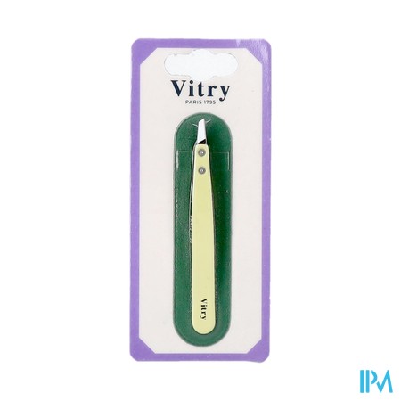 Vitry Epileerpincet Inox Keramische Top Geel