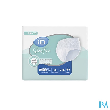 Id Sensitive Pants Extra Plus Xl 14