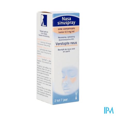 Nasasinuspray 0,5mg/ml Sine Conservans Junior 10ml