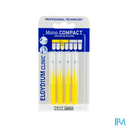 Elgydium Clinic Monocompact Yellow Interd.fine 4