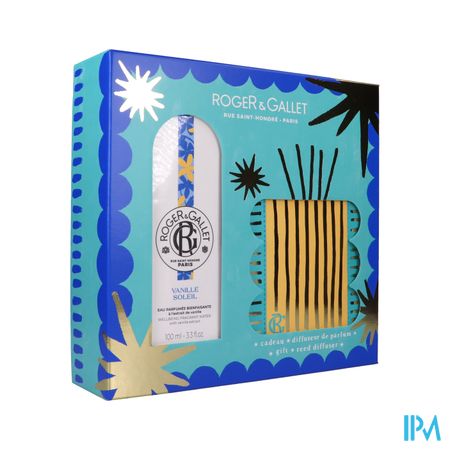 Roger&gallet Kerstset Vanille Sol. 100ml+diff 2025