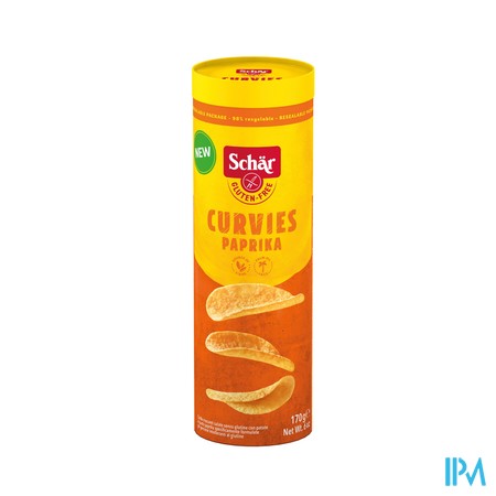 Schar Curvies Paprika 170g Revogan