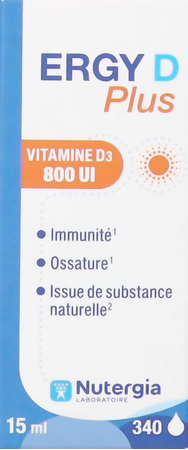Ergy D Plus Fl 15ml Nf