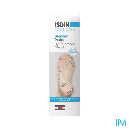 Isdin Ureadin Podos Hydraterende Oliegel 75ml
