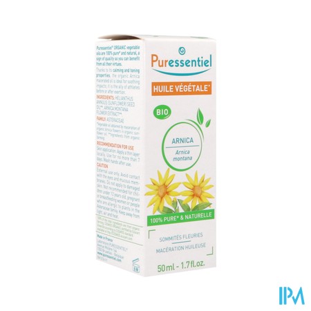 Puressentiel Huile Vegetale Bio Arnica 50ml