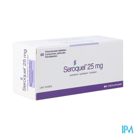 Seroquel 25 Comp 60 X 25mg Ud