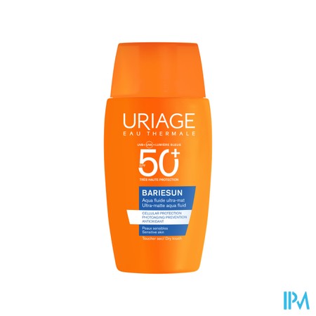 Uriage Aqua Fluid Ultra-mat Toucher Sec Spf50+50ml