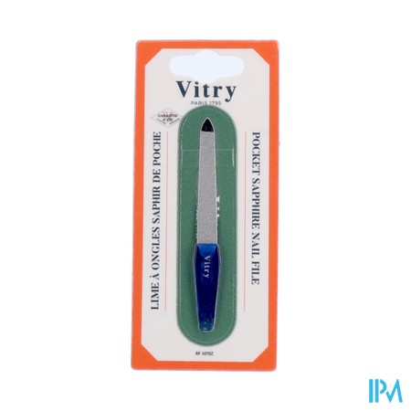 Saffier Vijl Klein Model Blauw