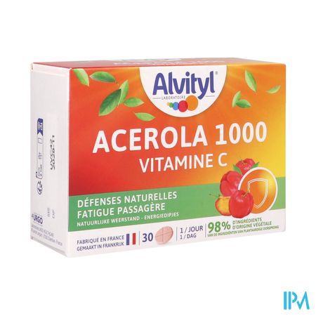 ALVITYL ACEROLA 1000 A CROQ CPR 30
