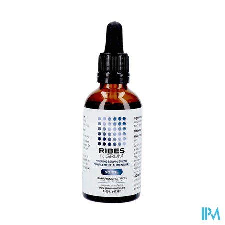 Ribes Nigrum Druppels 50ml Pharmanutrics