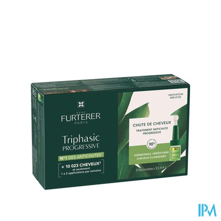 Furterer Triphasic Progres. Trait. A/chute 8x5,5ml