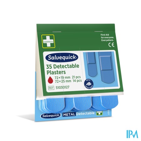 Salvequick Navulling Blauw Detect