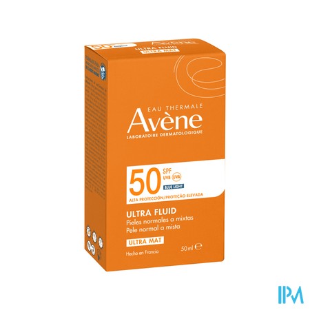 Avene Sol Spf50 Ultra Fluid Invisible 50ml