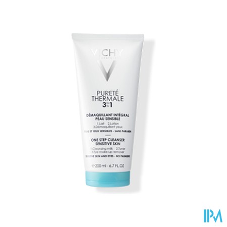Vichy Pt 3in1 Makeup Verwijder.huid&ogen Gev.200ml