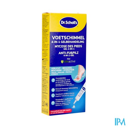 Scholl Voetschimmel 4-in-1 Gel 10ml