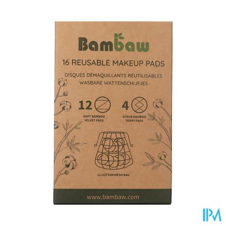 Bambaw Herbruikbare Schijfjes Makeup 16