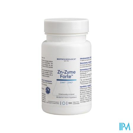 Zn Zyme Forte Biotics Comp 100x25mg