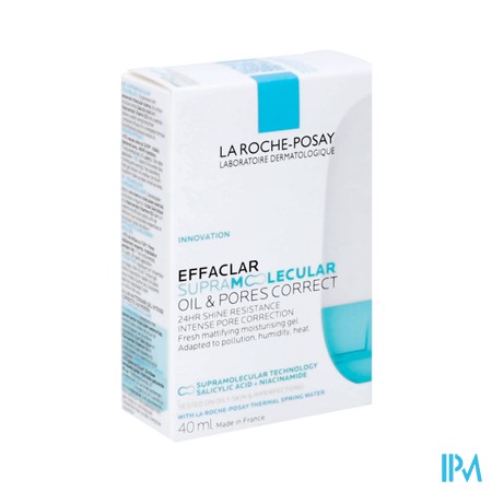 Lrp Effaclar Supramolecular Oil&pores Correct 40ml