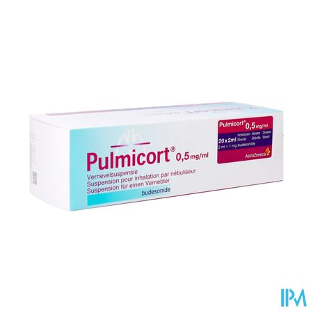 Pulmicort Susp Pour Neb. 0,50mg/ml 20x2ml