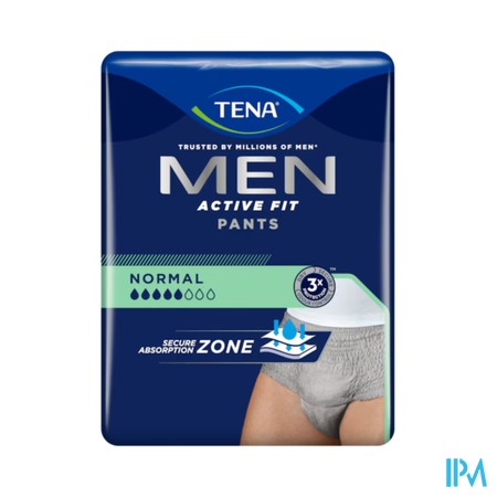 Tena Men Active Fit Pants Norm.gris l/xl 10 772802