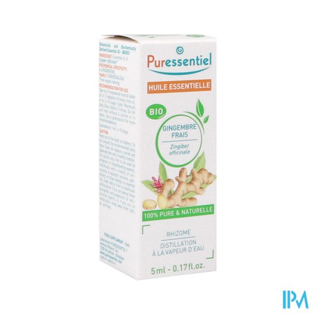 Puressentiel Eo Gember Bio Expert 5ml