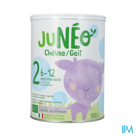 Juneo 2 Lait Chevre 6-12m 900g