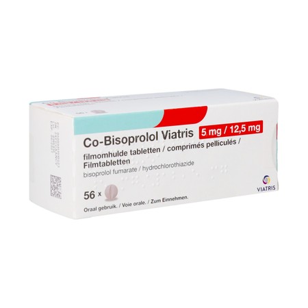 Co Bisoprolol Viatris 5mg/12,5mg Drag 56