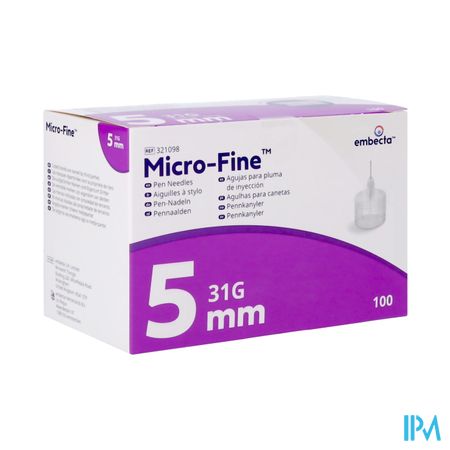 Microfine Ultra Pennaald 5mm 31g 100