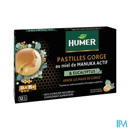 HUMER PAST CŒUR LIQU MANUKA 15+