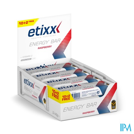 Etixx Energy Sport Bar Red Fruit 12x40g
