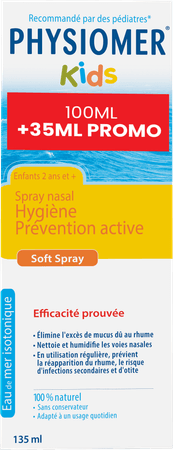 Physiomer Kids Spray 135ml Promo 35ml