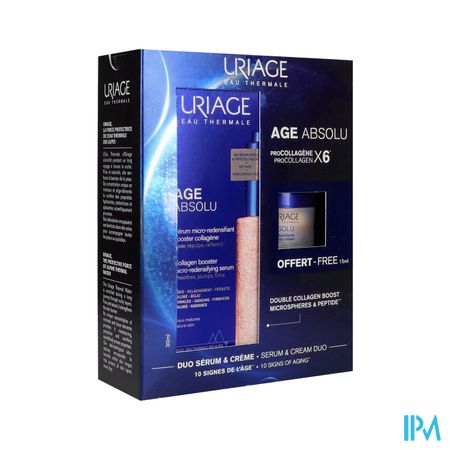 Uriage Age Absolu Serum 30ml+creme Rose 15ml Promo