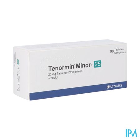 Tenormin Minor 25 Comp 98x25mg