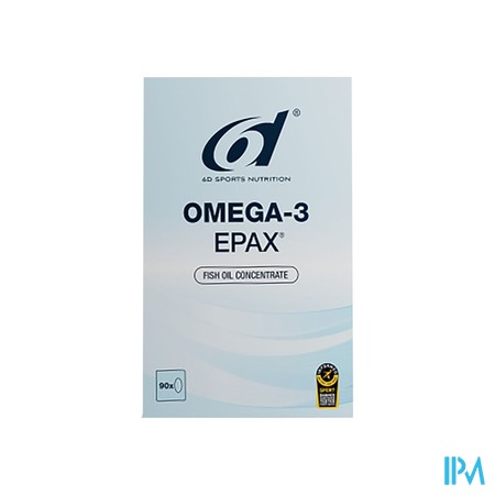 6d Sixd Omega 3 Softgels 90