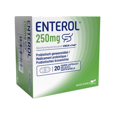 Enterol 250mg Caps Harde Dur 20 X 250mg
