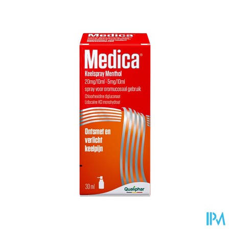 Medica Keelspray Menthol 30ml