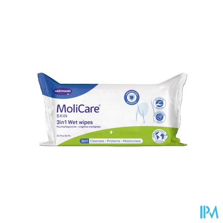 Molicare Skin 3en1 Wet Wipes 30 9950970